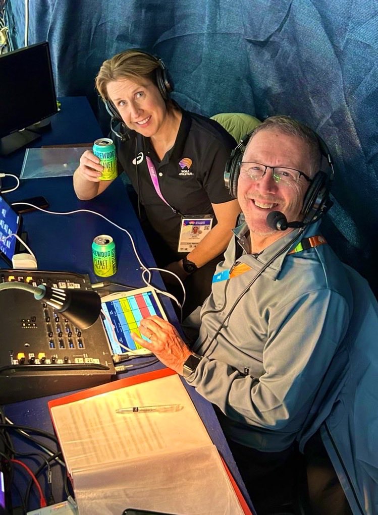 WightmanGeoff's tweet photo. Exactly two years ago, in Glasgow, it was a wonderful previous hosting of the World Indoor Championships.
And it was that time that Fag Ash Lil emptied out the beer from her Brewdog can and replaced it with full strength lawnmower fuel.
@KatharineMerry
#OhJune. https://t.co/GJw0nDypJY