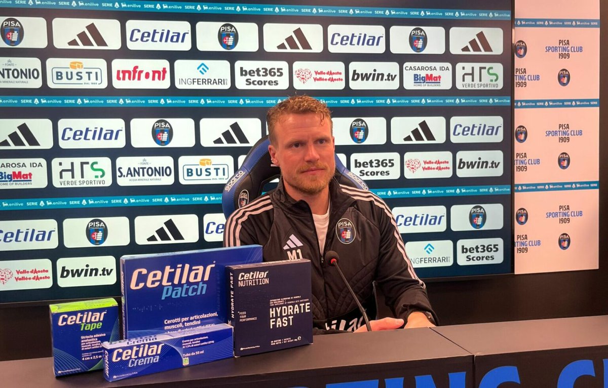 PietroCeleste01's tweet photo. 🗣️🇸🇪#Hiljemark: "Il sistema di gioco lo deciderò domani, ma siamo pronti per affrontare il #Bologna. #Denoon, #Vural e #Scuffet sono out. Il calcio è fantastico ma anche crudele.
Abbiamo bisogno di essere più liberi mentalmente e più convinti in partita".
#Bolognafc #PisaBologna https://t.co/Sh1nM2PkT0