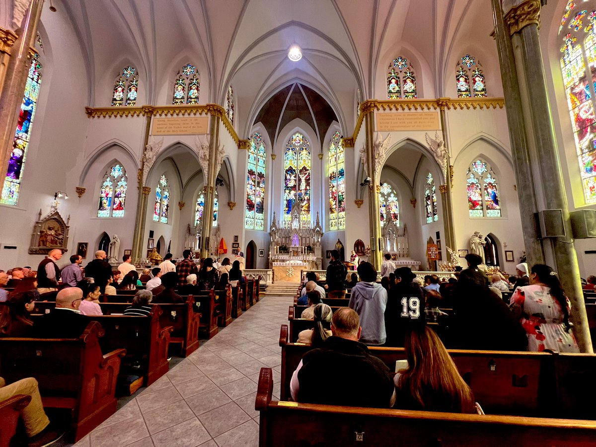 Basilica of the Immaculate Conception - JAX tweet media