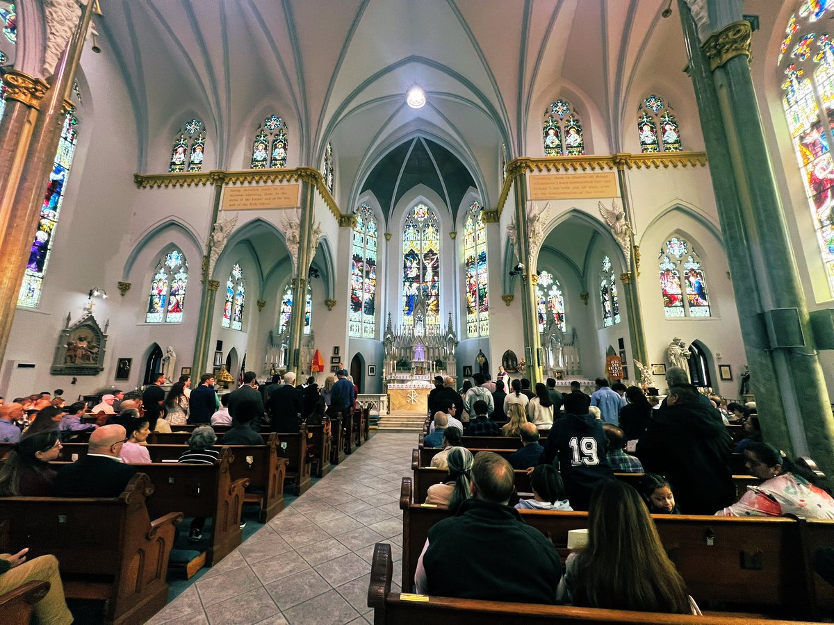 Basilica of the Immaculate Conception - JAX tweet media