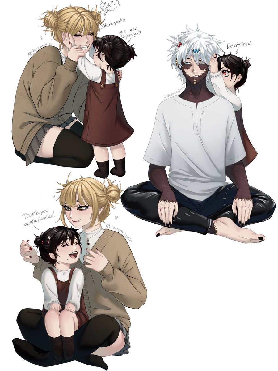 Dad! Tomura AU: adventures in babysitting 

#MHA #BNHA