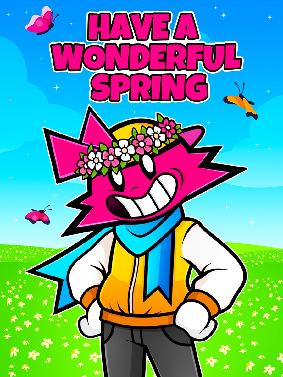 BasketHQ's tweet image. Basky wishes you a wonderful spring 🌷🌸

#roblox #sping #mascot #happyspring #basky