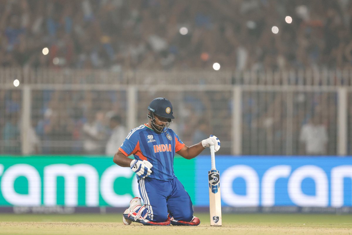 web3forWorld's tweet photo. 9⃣7⃣*(50) - A knock for the ages to take #TeamIndia into the semi-finals 👏
#T20WorldCup #BleedBlue https://t.co/a1EpvVqRgW