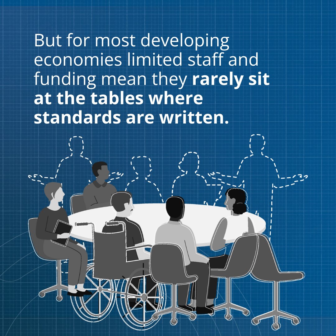 WBGPubs's tweet photo. The World Development Report 2025: Standards for Development outlines how countries can use a structured adapt → align → author approach to turn standards into a springboard for growth and competitiveness.

Read the full #WDR2025 report ➡️ https://t.co/icxaiRTA6c https://t.co/fogQD5byuT