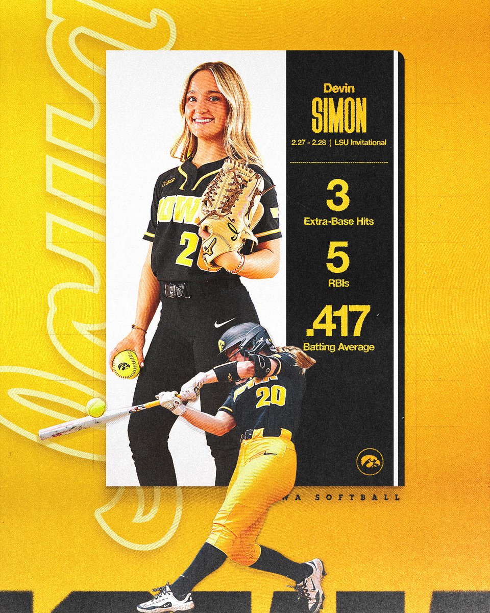 Iowa Softball tweet media