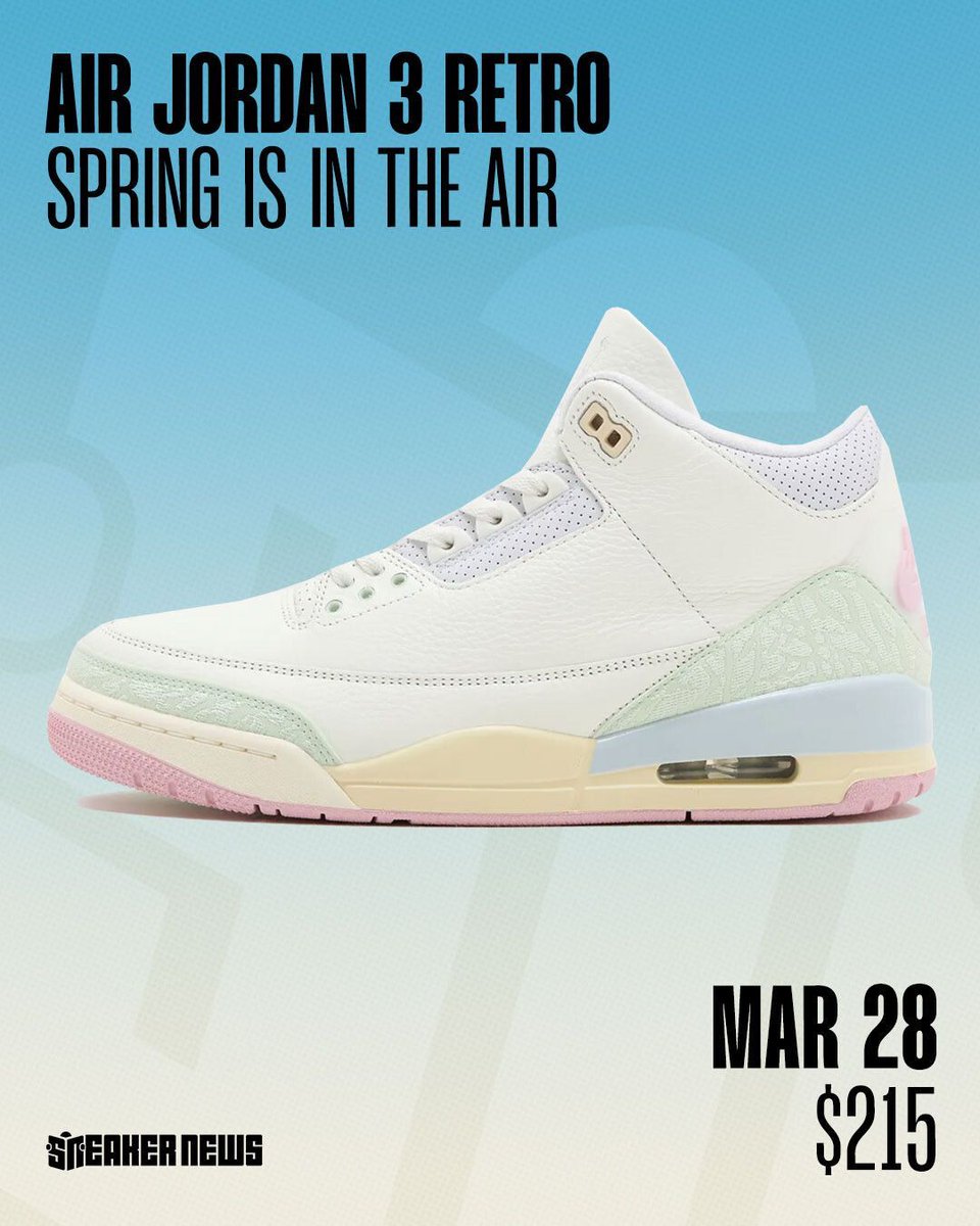 jordan 3 march release