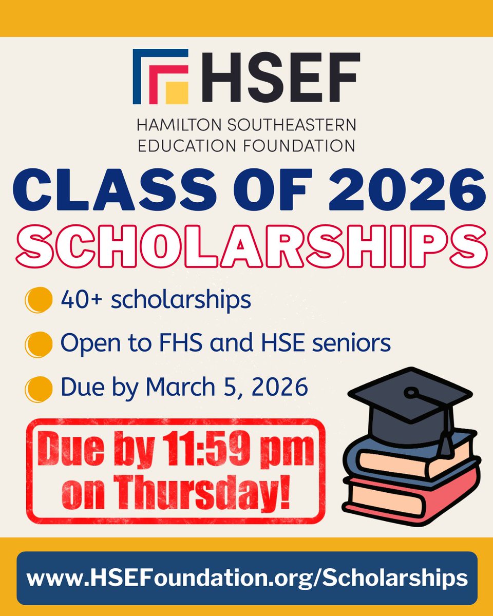 Hamilton Southeastern Education Foundation tweet media