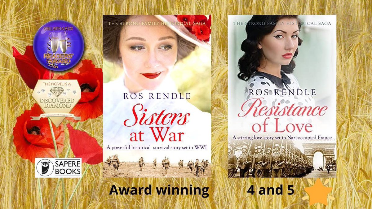 ros_rendle's tweet image. Hi, I’m Ros Rendle and also write as Cara Clayton. I am qualified to raise guide dog puppies for the blind. Quincey is going into advanced training. We also have our own puppy, Ted. 
I write contemporary #feelgood stories as well as historical fiction.
amazon.co.uk/ros-rendle/s?k…