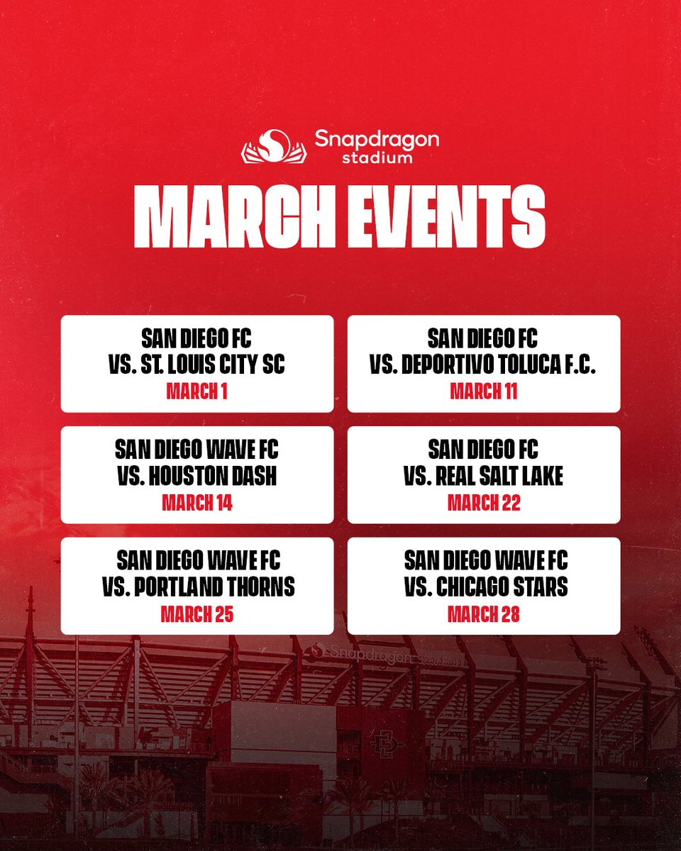 Snapdragon Stadium tweet media