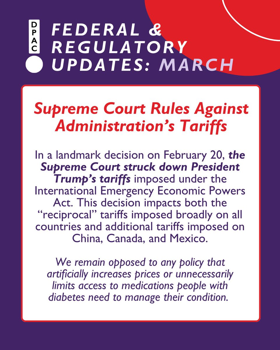 Diabetes PAC tweet media