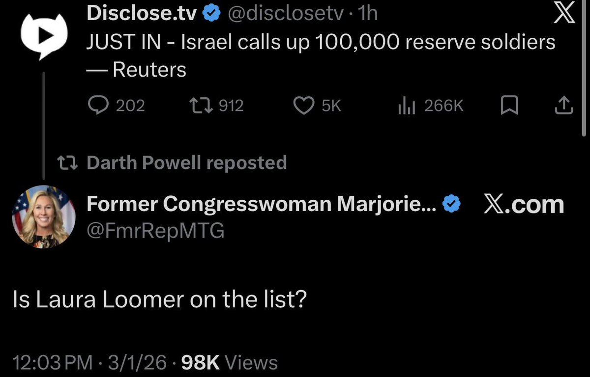 MTG IS DOING THE LORD'S WORK ON A SUNDAY!!