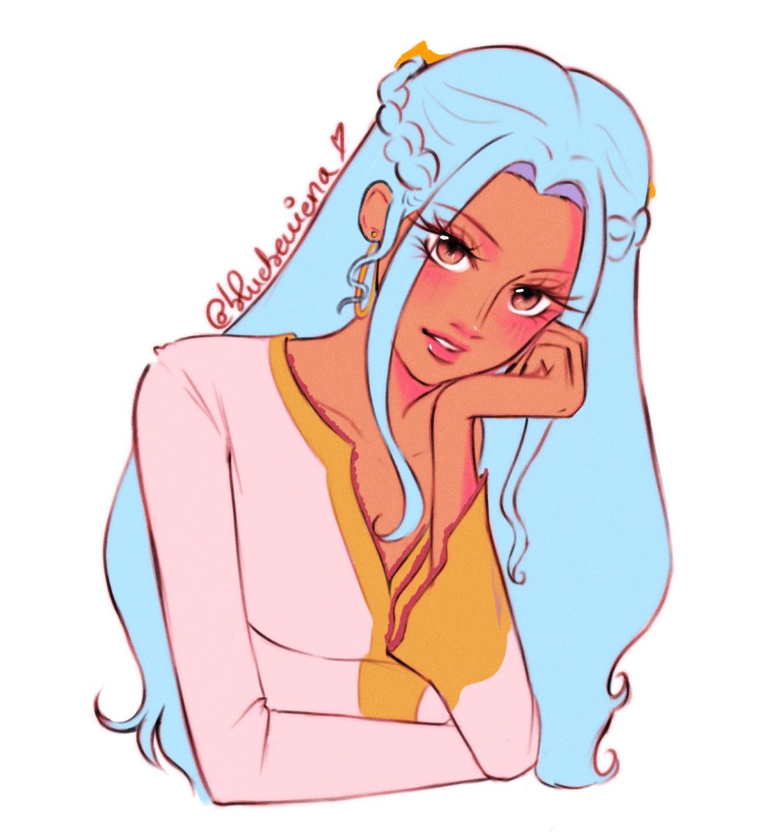 vivi is here as promised 🩵

#ONEPIECE #vivi