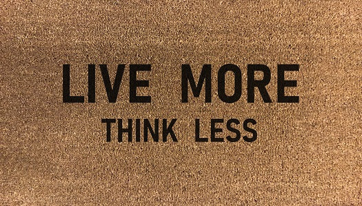 DoormatsOnline's tweet photo. Check out this product 😍 Live More Think Less 😍 
by Artisan Kiss starting at £15.99. 
Show now 👉👉 https://t.co/H9rOyllM0Q https://t.co/X01mCBODJt