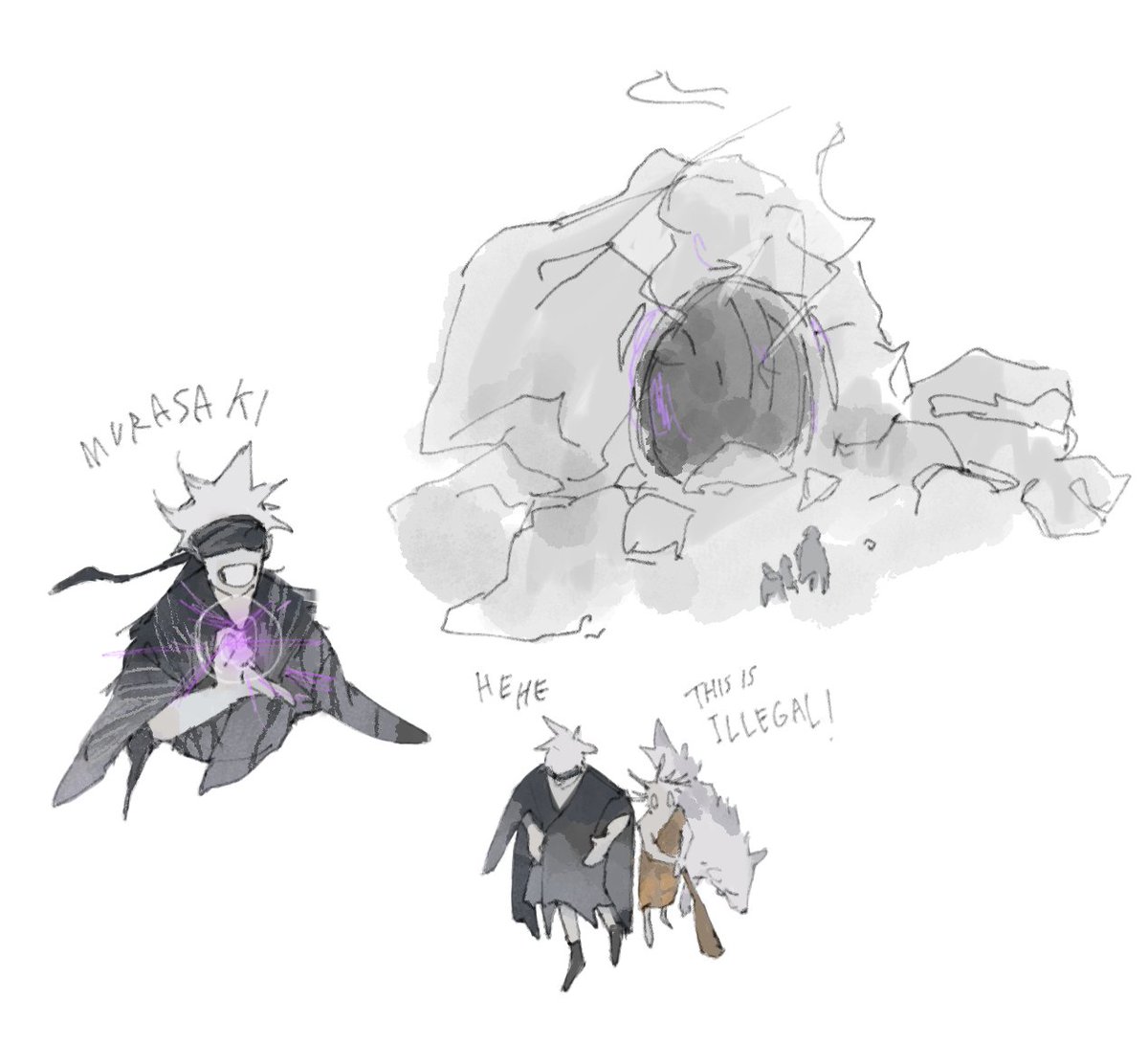 nyank0z's tweet photo. Cavemanjo and cavebabygumi making their own cave bc they can’t afford one https://t.co/1Ei4pCD5tI