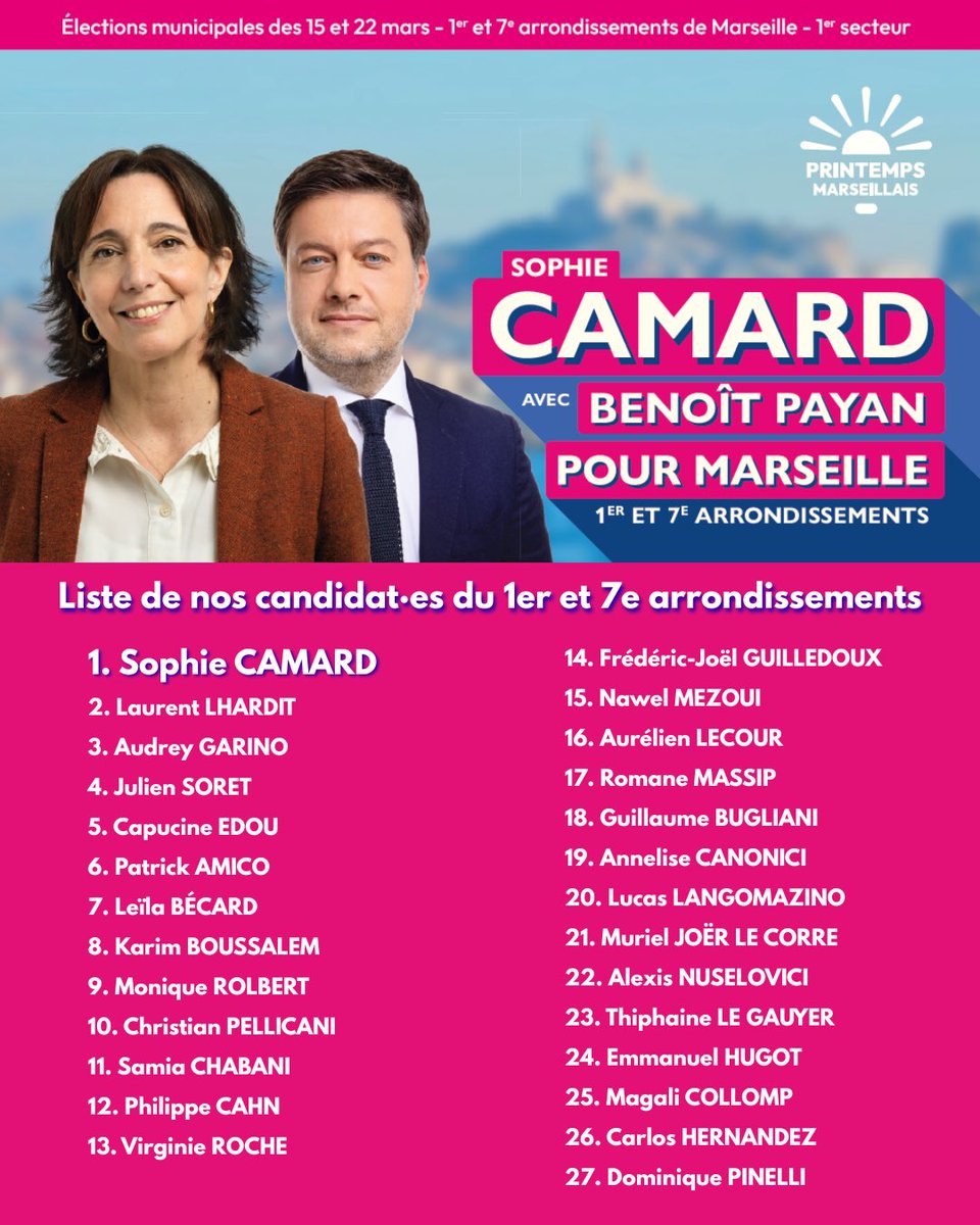 Sophie Camard Pour Marseille 1-7 tweet media