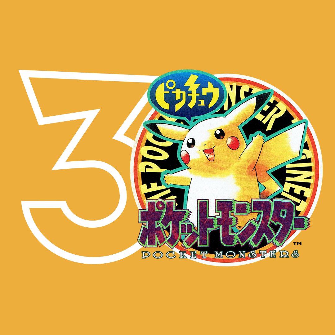 _Error301_'s tweet image. Happy 30th Pokemon !!

#Pokemon #PokemonDay #Pikachu #Nintendo #GameBoy