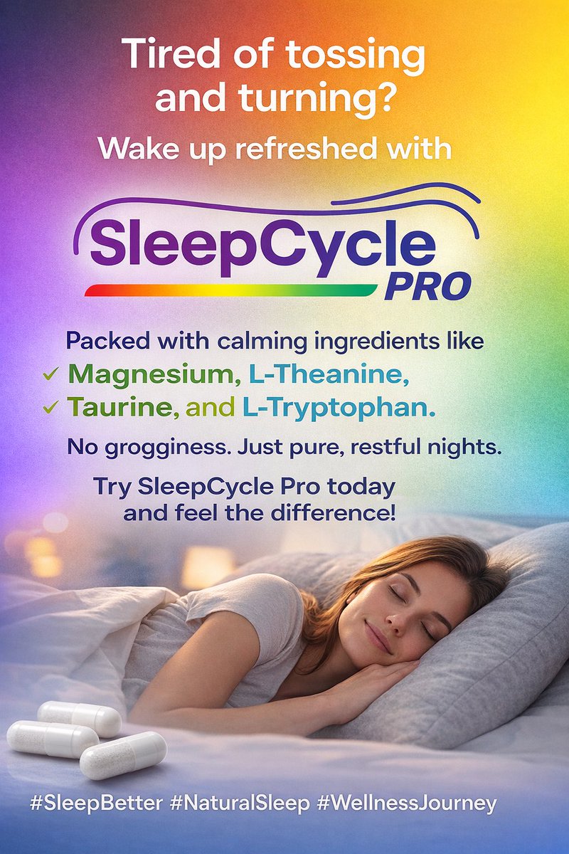 Sleep better, wake up refreshed