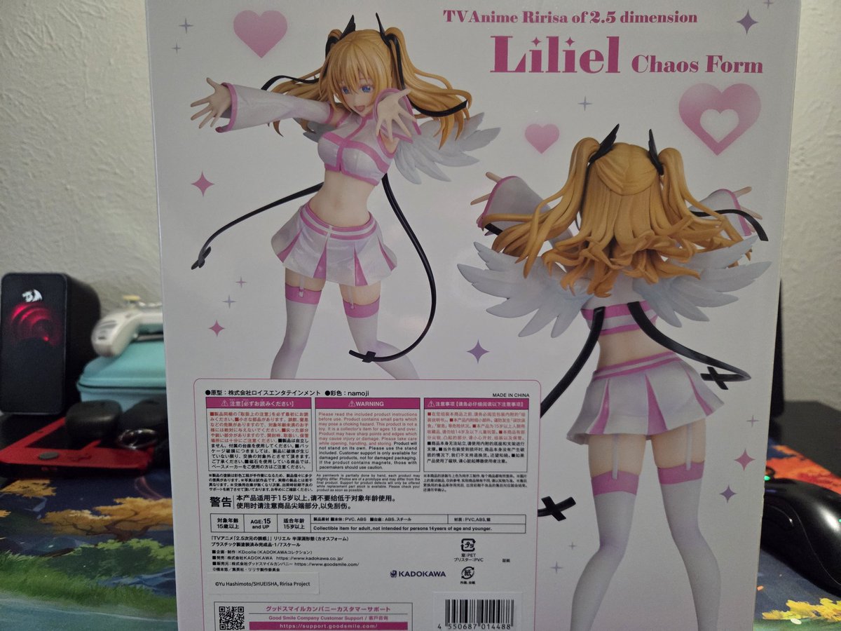 Labra_jos's tweet photo. The figure of Liliel finally came home!
One of my favorite shows is beautiful, my favorite character is mikari ❤️ https://t.co/jGWGeJRIAl