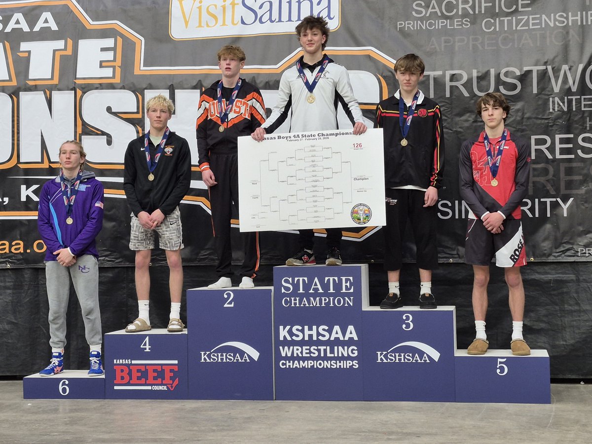 FrontenacWrestl's tweet photo. RAIDER BOYS Brought the HEAT! 6 of 7 Wrestlers made the 2nd Day of the Tournament! 3 State Placers, Team 9th of 62! GREAT JOB BOYS!
#RAIDERPRIDE #RAIDERTOUGH #statechampionships https://t.co/avI04rQ7a2