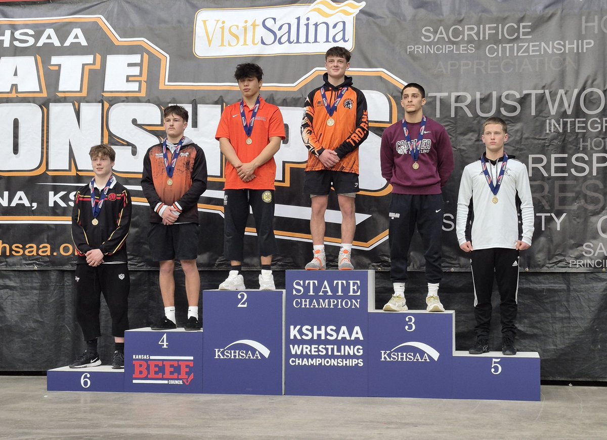 FrontenacWrestl's tweet photo. RAIDER BOYS Brought the HEAT! 6 of 7 Wrestlers made the 2nd Day of the Tournament! 3 State Placers, Team 9th of 62! GREAT JOB BOYS!
#RAIDERPRIDE #RAIDERTOUGH #statechampionships https://t.co/avI04rQ7a2