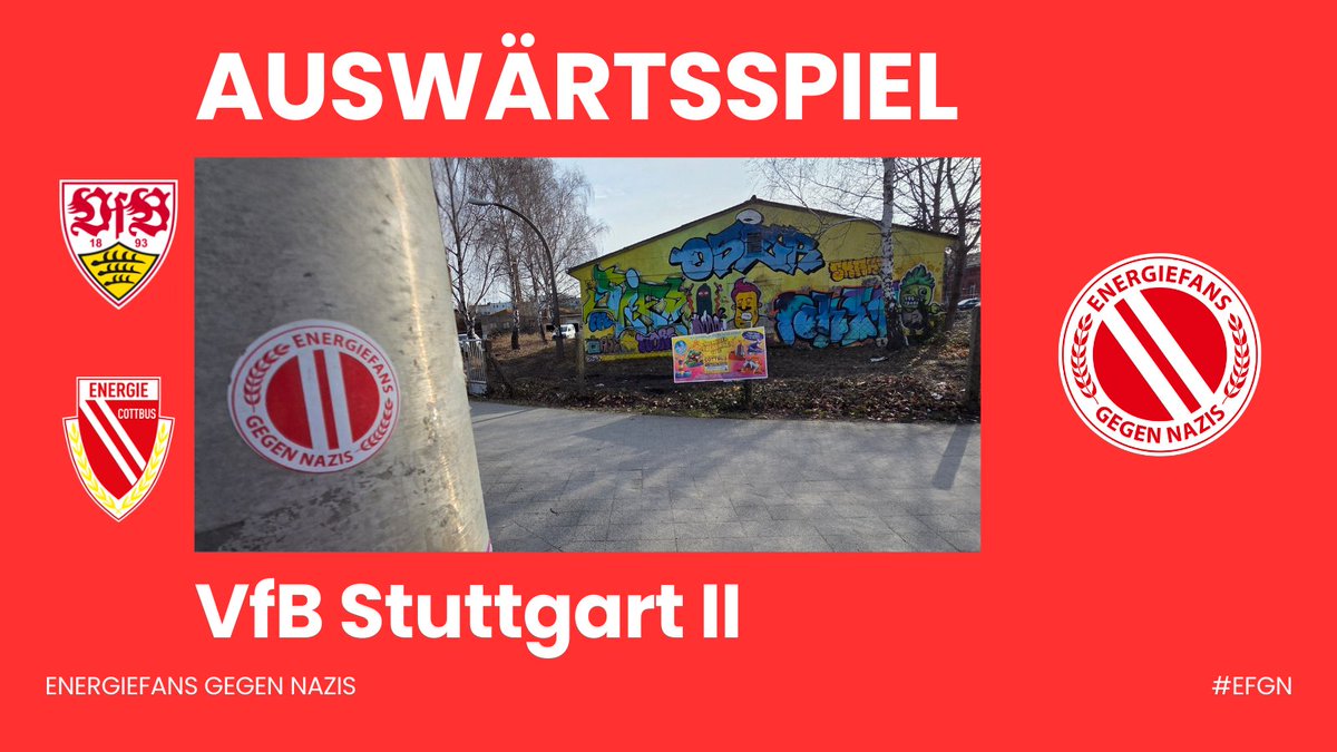energiefans's tweet photo. Spieltag: @jungundwild - @Nur_Energie
#Wir kommen von der #Spree aus #Cottbus zum #Neckar in #Stuttgart und wollen die 3 Punkte im Stadion in Großaspach holen, um #Erster der #3Liga zu werden.
#EFGN #FCE #EnergieCottbus #NurEnergie #rotweiss #VFBFCE https://t.co/K8ctflamu2