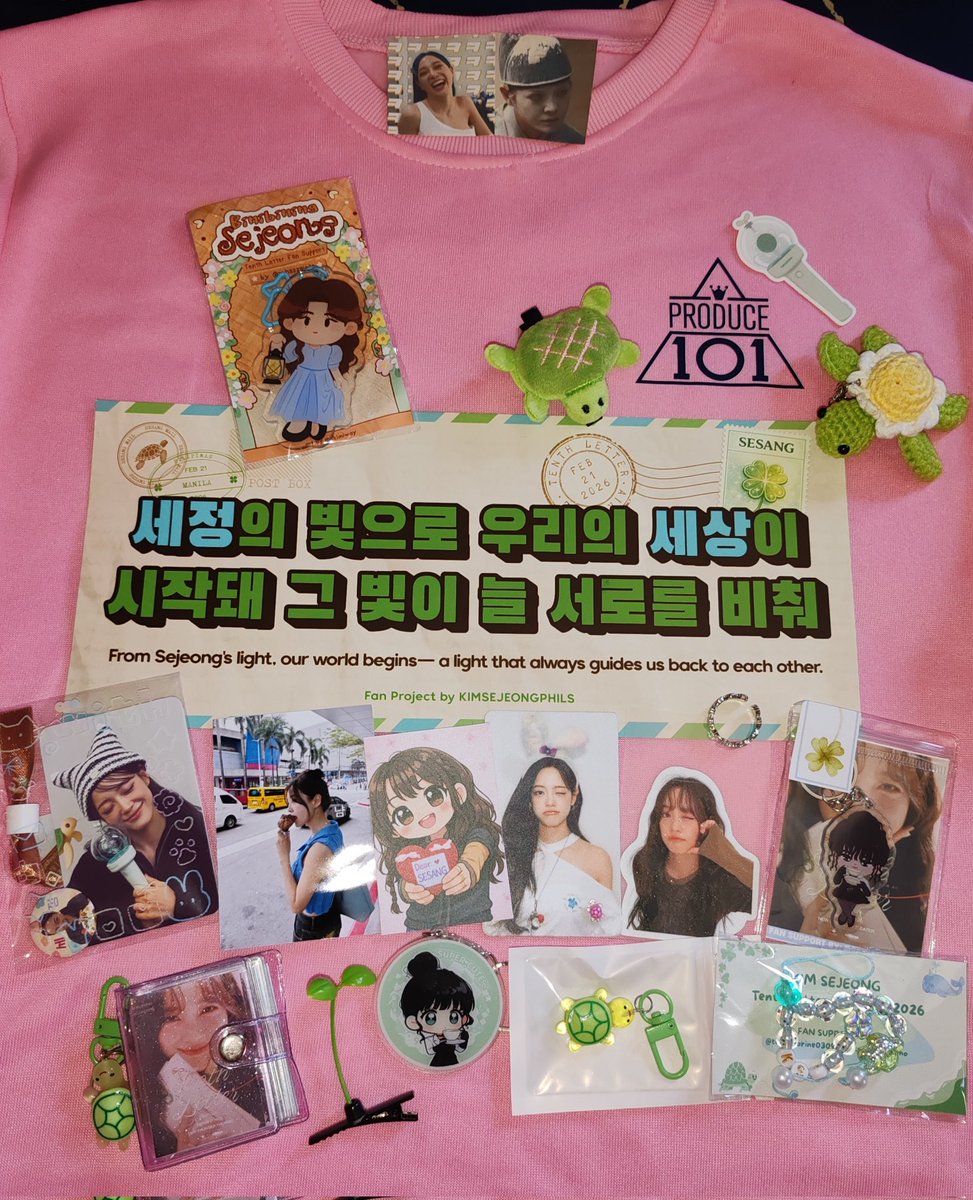 022126 KIM SEJEONG FAN CONCERT
<Tenth Letter> TO MANILA

thank you po sa lahat ng nagbigay ng freebies~ 🥹❤️

#열번째편지 
#TenthLetterToManila
#KIMSEJEONG_FANCONCERT