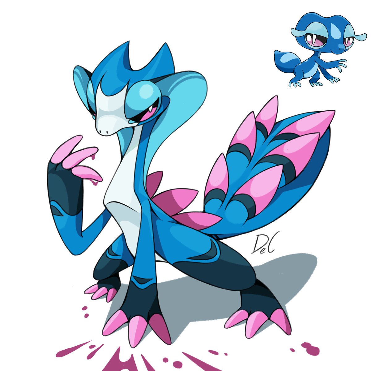 My take on Gecqua final evo ^^