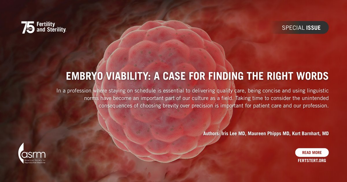 Fertility Sterility tweet media