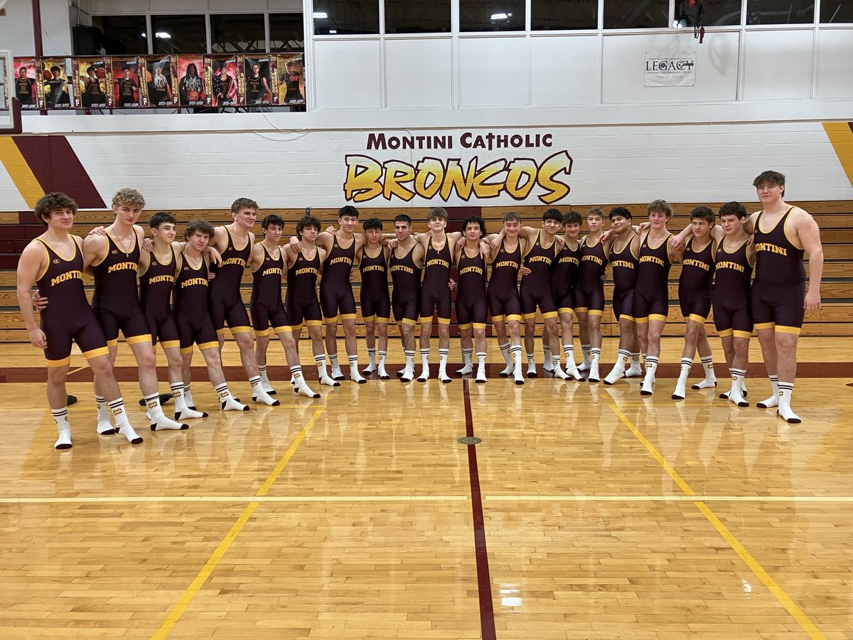 MontiniWrestle's tweet photo. Congrats Broncos! From “Styling and Profiling” showing off their new wardrobe addition (Thanks for the Socks Mom’s!) to busting their butts everyday in the practice room, These Broncos showed class, character and grit to the very end!! So proud of every single guy!  #TheStandard https://t.co/DLIhok8yXF