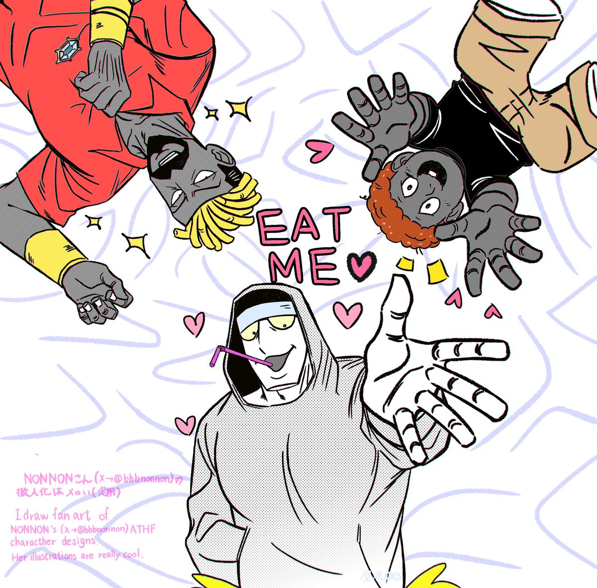 Chuya_2003's tweet photo. #aquateenhungerforce
 #ATHF
 色を塗ったゾ https://t.co/tYKo5sAyP6