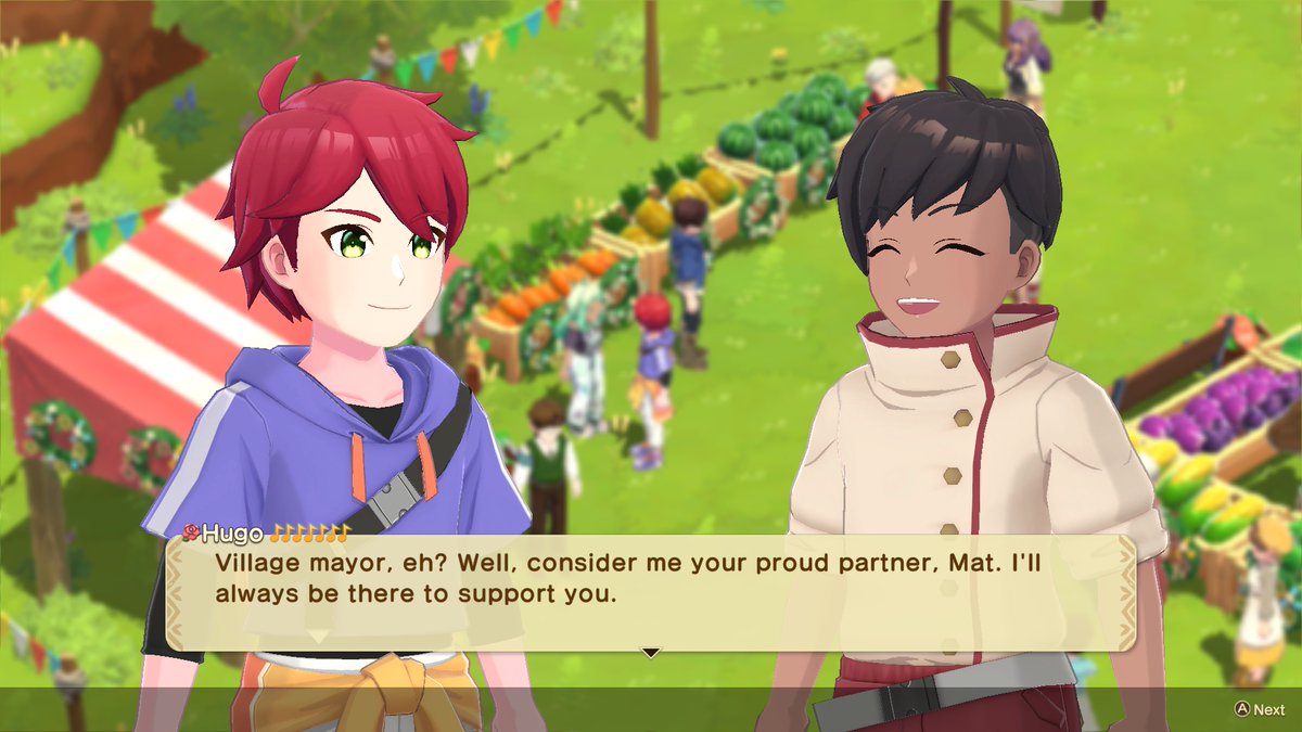 Finished up #HarvestMoon Home Sweet Home. A simpler and smaller game, but I kinda enjoyed that for once, being a break from the choice paralysis all the stuff you can do in modern farming sims can cause.