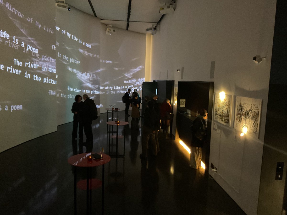 CapitArt's tweet photo. Thank you to everyone who joined us on a rainy Monday evening in London for the opening of capitArtX’s The Wrong Bienalle Artificial Lines of Flight Embassy curated by Isil Ezgi Celik. The exhibition can be seen until 12 March within the London Design Festival program. #aiart https://t.co/x4btZB3gB5