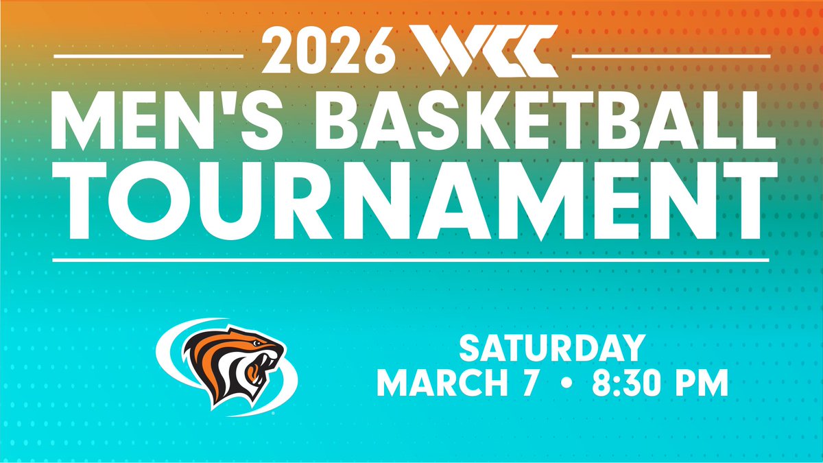 PacificTigers's tweet photo. The men have earned the No. 6 seed and will play Saturday at 8:30pm in Las Vegas against either Seattle, LMU or San Diego.

#PacificProud https://t.co/OuIAnPnFbs