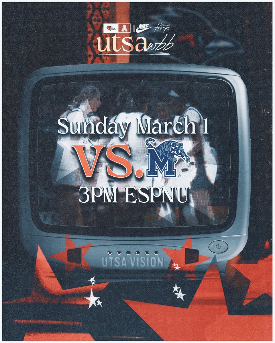 Don’t forget you can catch the Roadrunners on ESPNU today! 

#BirdsUP🤙 | #LetsGo210 | #CashIn 🏀