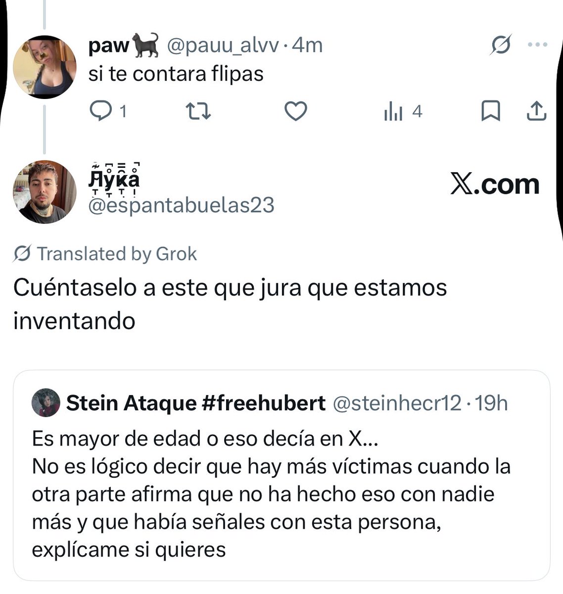 Si defiendes a tu colega el groomer pajero a lo mejor es que tan diferentes no sois 🤔