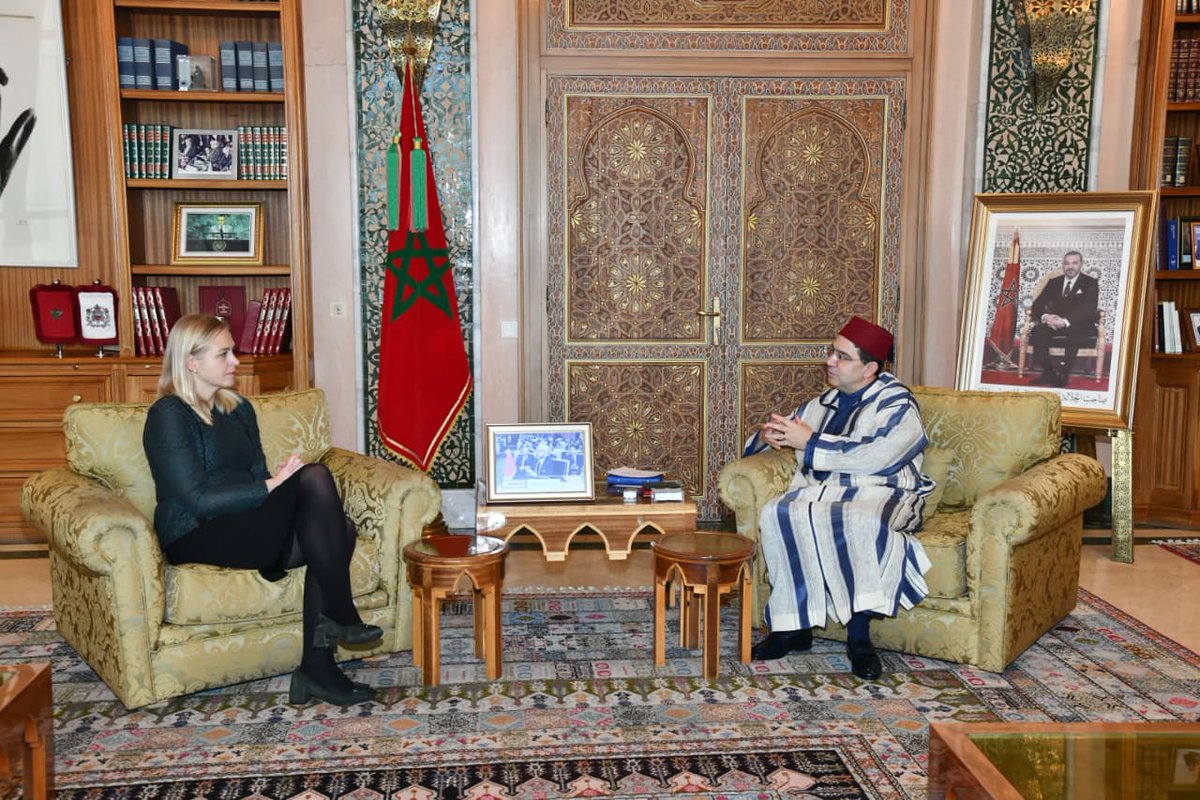 MarocDiplo_AR's tweet photo. 🇫🇮 - 🇲🇦  أجرى السيد الوزير ناصر بوريطة، يومه الأحد بالرباط، مباحثات مع وزيرة الشؤون الخارجية لجمهورية فنلندا، السيدة إيلنا فالطونين
@Ulkoministerio 
@MoroccoInFIN https://t.co/oEpQEi7bp2