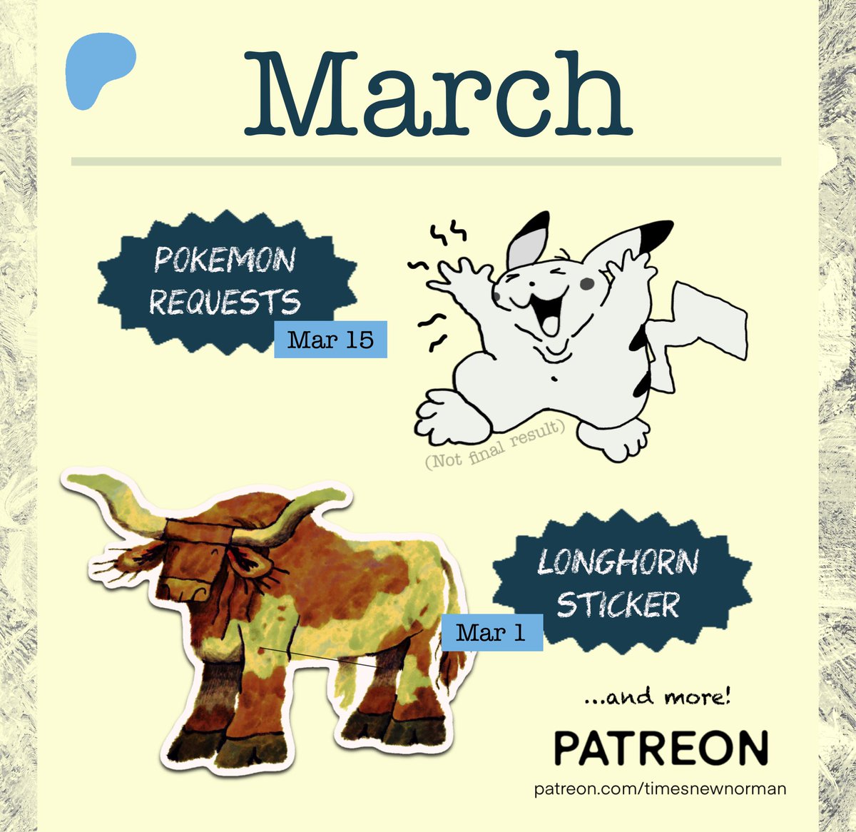 NEW on the p-site 🐂 🌟 join anytime this March 