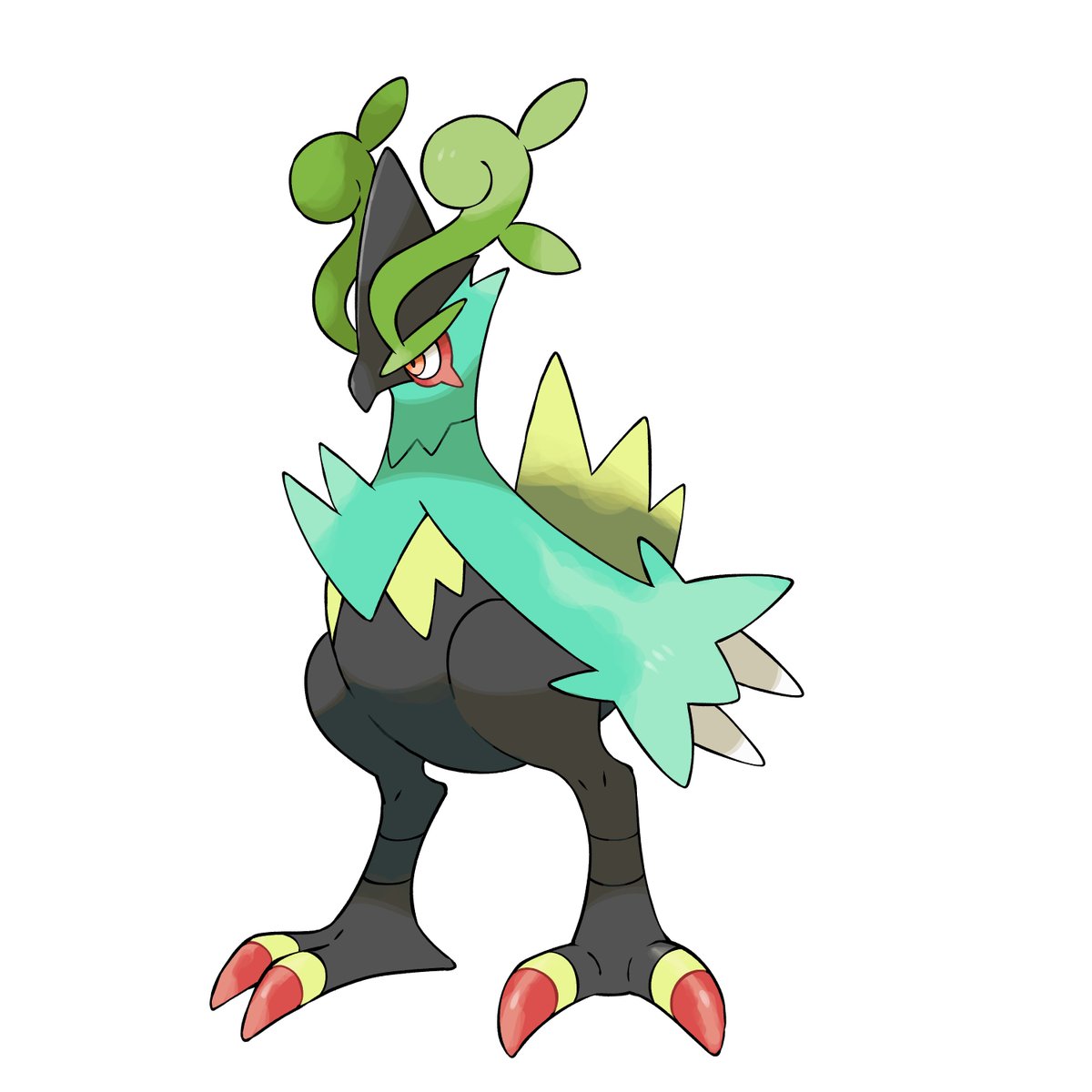RGreywind's tweet photo. And finally, the last evolutions for the new winds and waves starters commission for @HoopsVGM , they are grass/fighting, fire/dark and water/psychic! https://t.co/5PBeJUTr4M