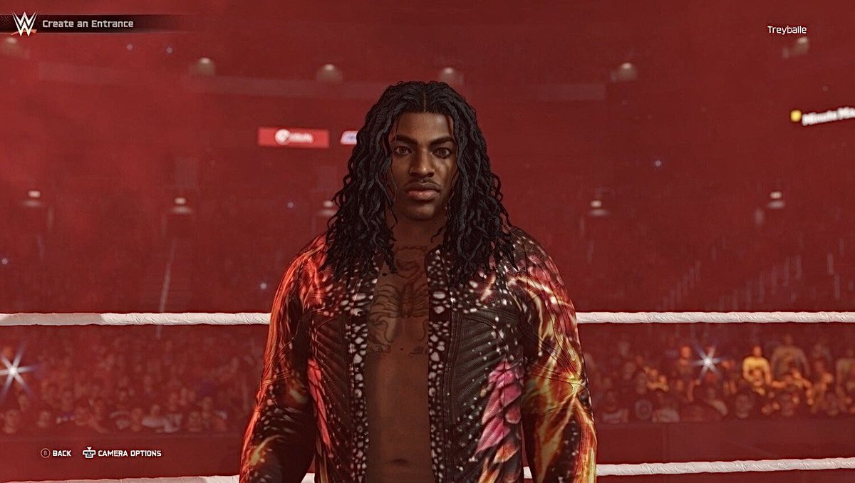 TreybaileTV's tweet photo. Im Ready For #WWE2K26 🔥 

I Really Want Je’vons Locs in the creation suite…… 🫠 https://t.co/yllEzsnhxt