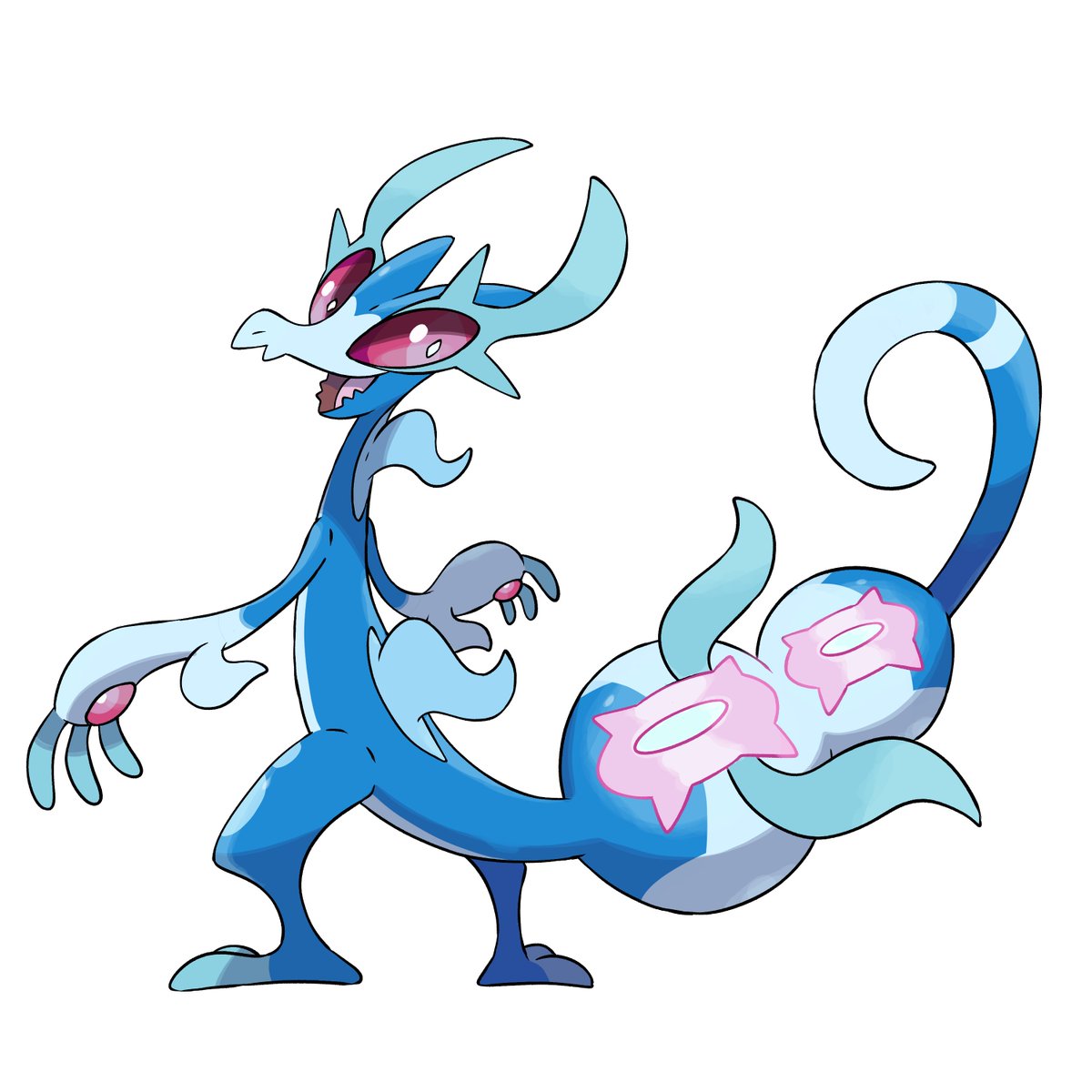 And finally, the last evolutions for the new winds and waves starters commission for <a href="/HoopsVGM/">HoopsandHipHop</a> , they are grass/fighting, fire/dark and water/psychic!