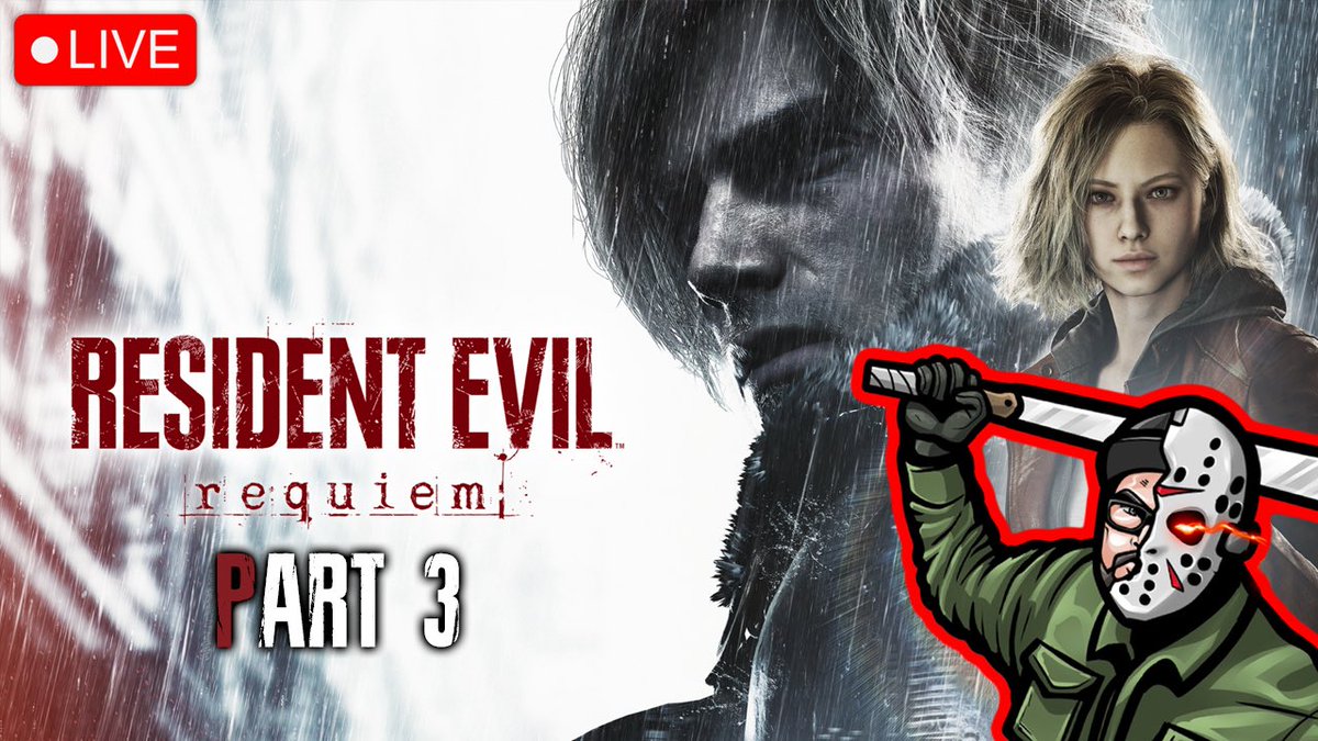 OfficialKinger's tweet photo. 🚨LIVE ON TWITCH &amp; YOUTUBE!🚨

Resident Evil Requiem - Part 3
Come hangout! 😁👍🏼🧟‍♂️🎮

https://t.co/6nYOOv8NDS

https://t.co/Eu3HIfnTZB 

#ResidentEvil #ResidentEvilRequiem #RE9  #Live #Twitch #YouTube #KingerGames https://t.co/YjWoapeyCK