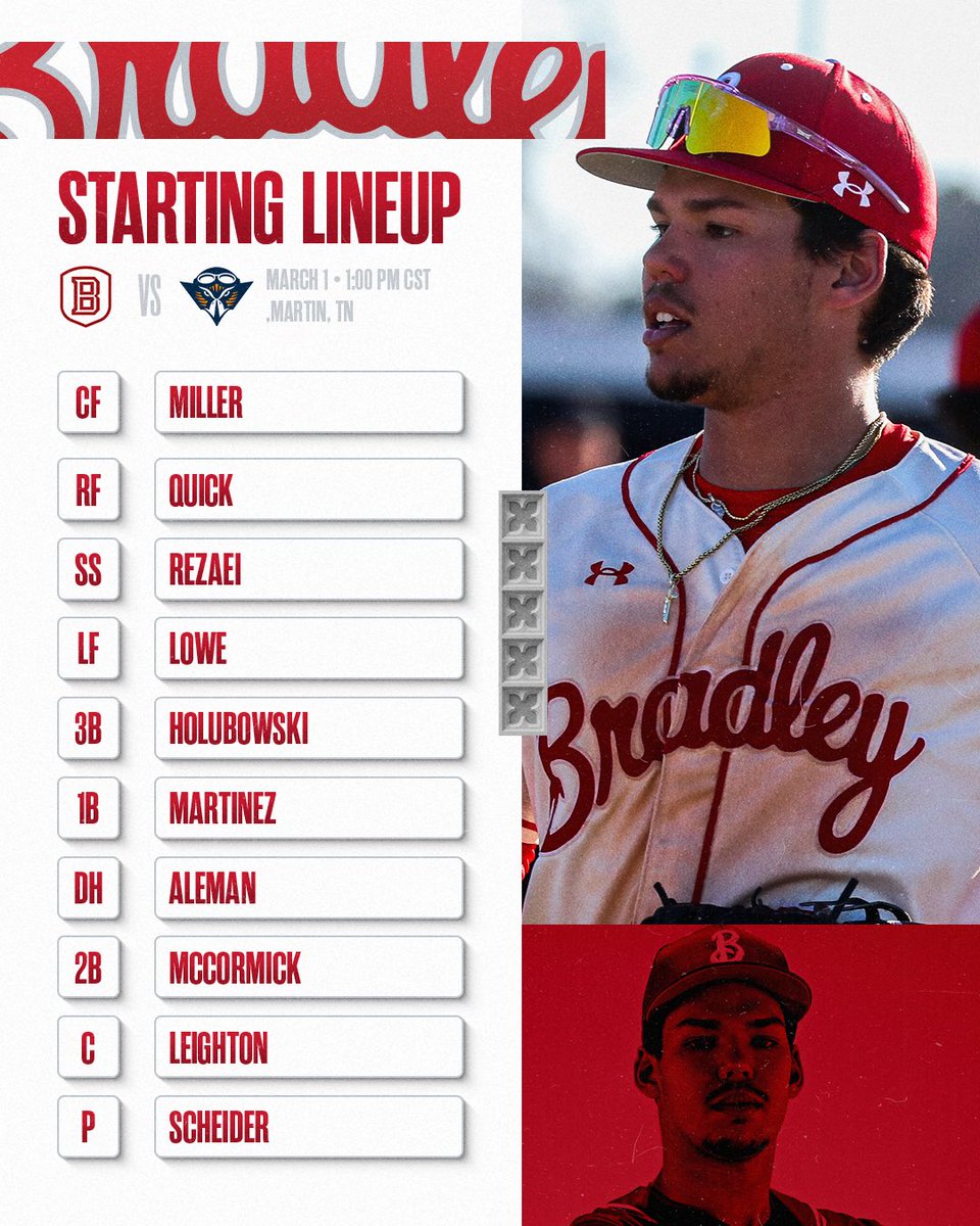 Bradley Baseball tweet media