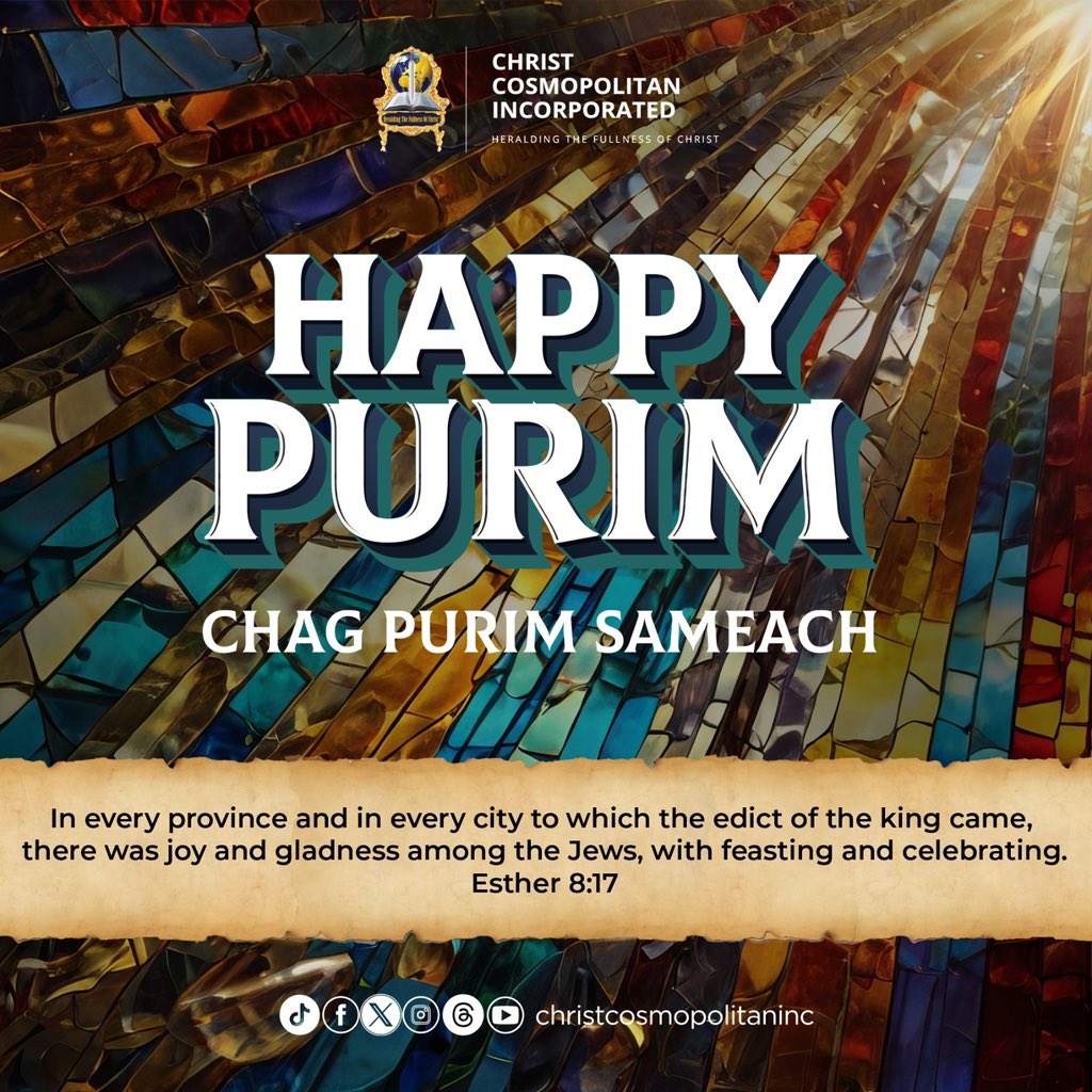 Christ Cosmopolitan Incorporated tweet media