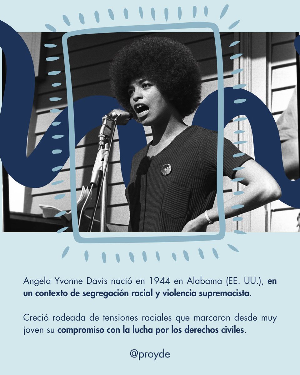 PROYDEMADRID's tweet photo. Angela Davis nos enseñó que las opresiones están conectadas.
📖 En Women, Race &amp; Class explica cómo raza, género y clase se entrecruzan.
La justicia no es parcial o no es justicia. https://t.co/5jIMzaSP0K