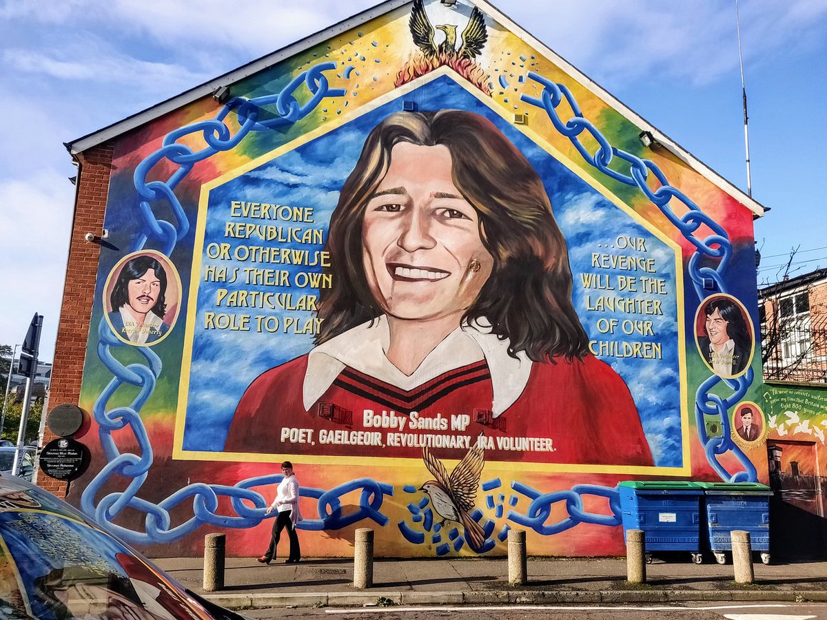 pauosorio40's tweet photo. ✊Fa 45 anys, Bobby Sands, líder de l'IRA a la presó de Maze, començava una vaga de fam que va posar fi a la seva vida després de 66 dies. Sands, que amb la vaga va plantar la llavor del Sinn Féin actual, es va convertir en un símbol que també ha tingut presència al futbol. https://t.co/Y3lA7gqjXb