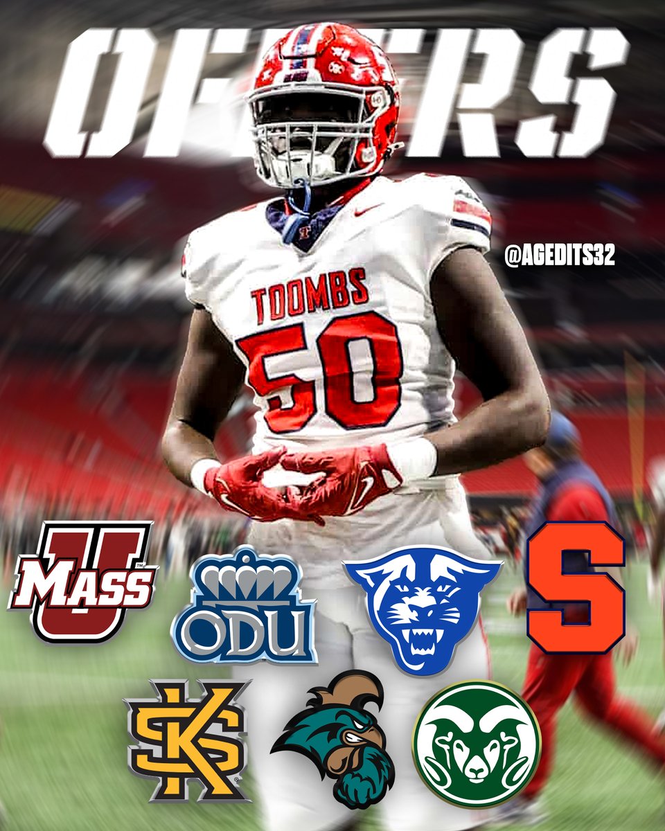 Offers on the table for Toombs County 2027 Defensive Lineman, <a href="/912_nickfrazier/">Nicholas Frazier</a>! Listed at 6'5 260! 

<a href="/RecruitGeorgia/">Recruit Georgia</a>