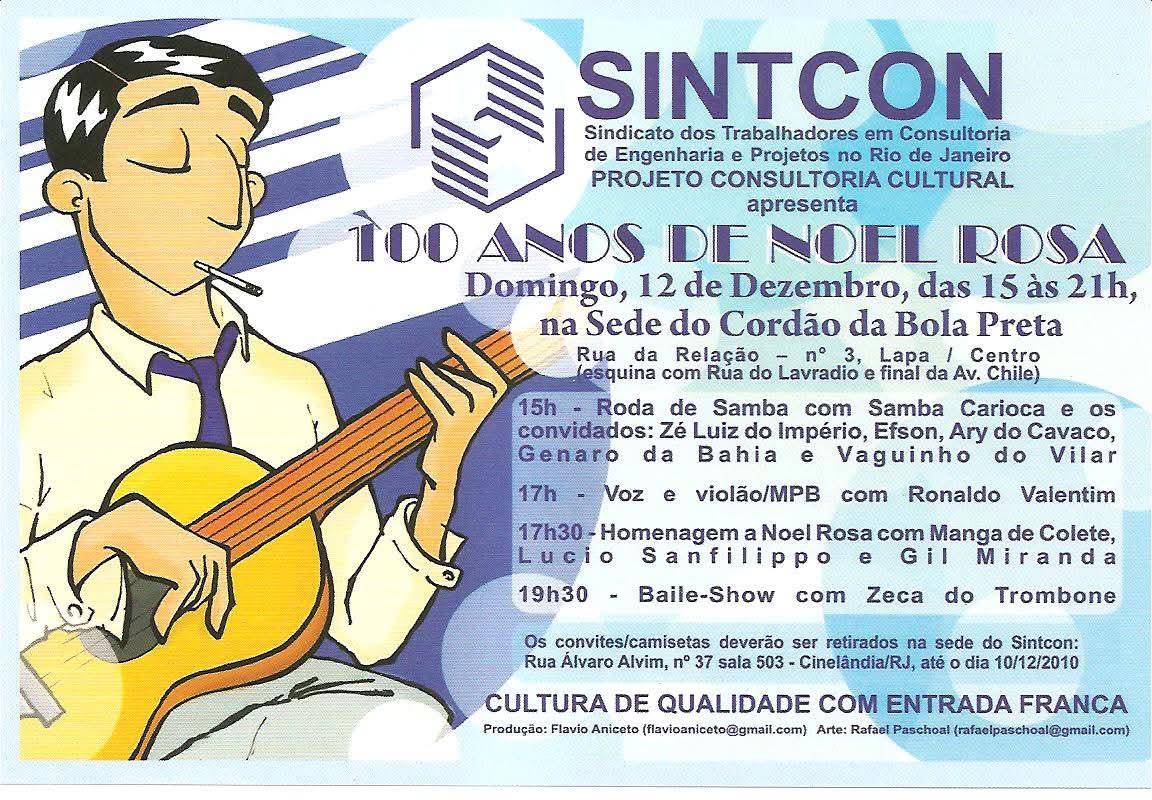 LedemiOdara's tweet photo. Ontem foi aniversário de papipoto com isso tive que reviver o pseudo acervo. Encontrei isso aqui, essa arte: o sintcon, sindicato que ele era diretor, produzia essas coisas. 100 anos de Noel Rosa, com Ary, Efson, Genaro da bahia e Vaguinho do Vilar.

Pqp, saudade. https://t.co/ANJIKT5RBU