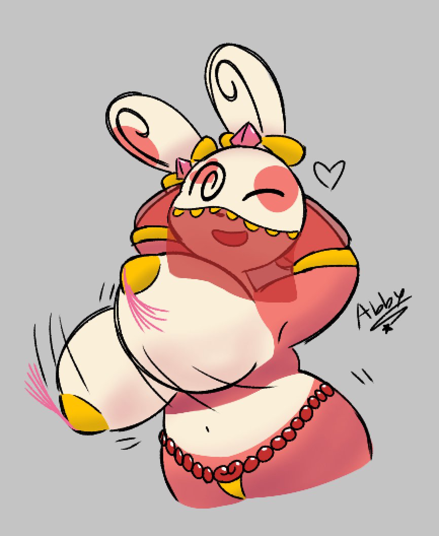 <a href="/AliZora9/">AliZora (Commissions Open!)</a> im sorry for takin so long 😭
here, sexy Spinda dancer for ya :3