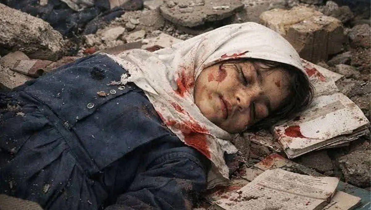 İran'da okulda ölen kız çocuklarının sayısı 165'e yükseldi. Kadınlara özgürlük getireceğiz diye yola çıkıp, okula giden kız çocuklarını öldürdüler.

Bunu asla unutma evlat, batı hiçbir zaman medeni olmamıştır.