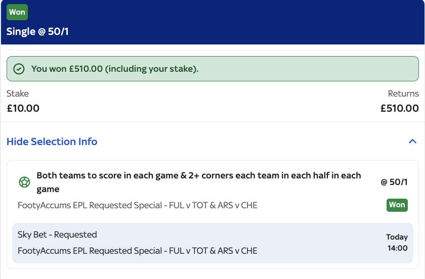 Footy Accumulators tweet media